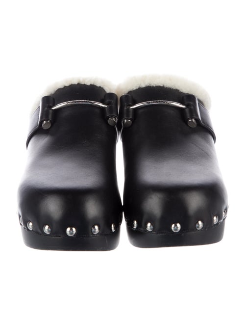 Givenchy Leather Colorblock Pattern Mules