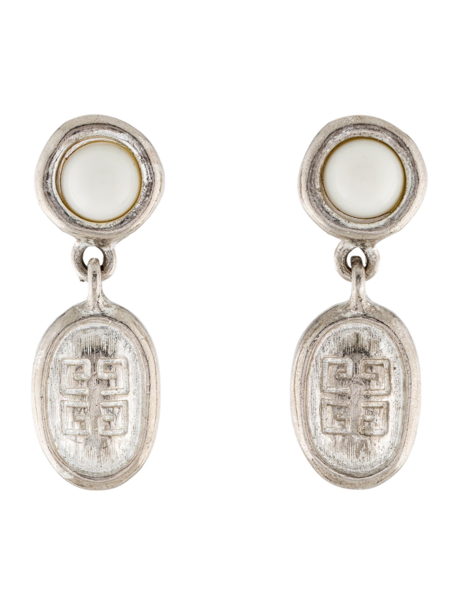 Givenchy Resin Drop Clip-On Earrings