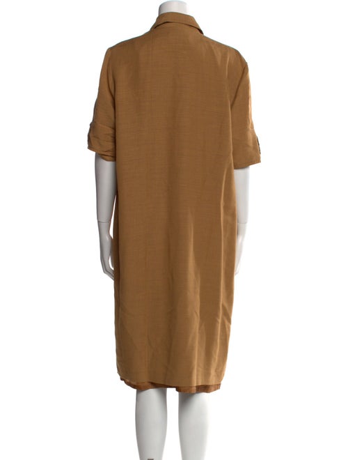 Givenchy Mock Neck Midi Length Dress
