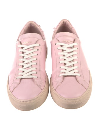 Givenchy Leather Colorblock Pattern Sneakers