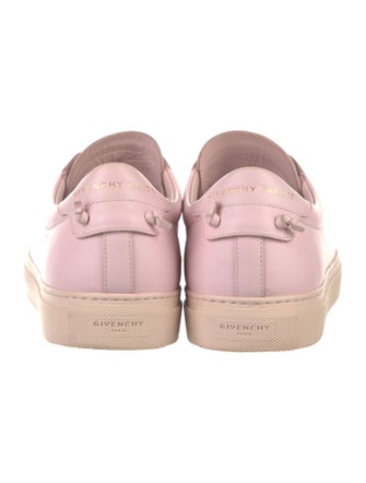 Givenchy Leather Colorblock Pattern Sneakers