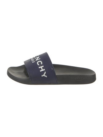 Givenchy Graphic Print Slides