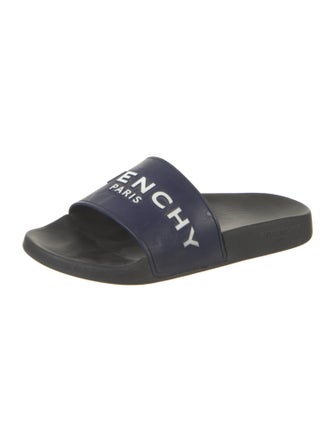 Givenchy Graphic Print Slides