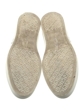 Givenchy Leather Graphic Print Sneakers