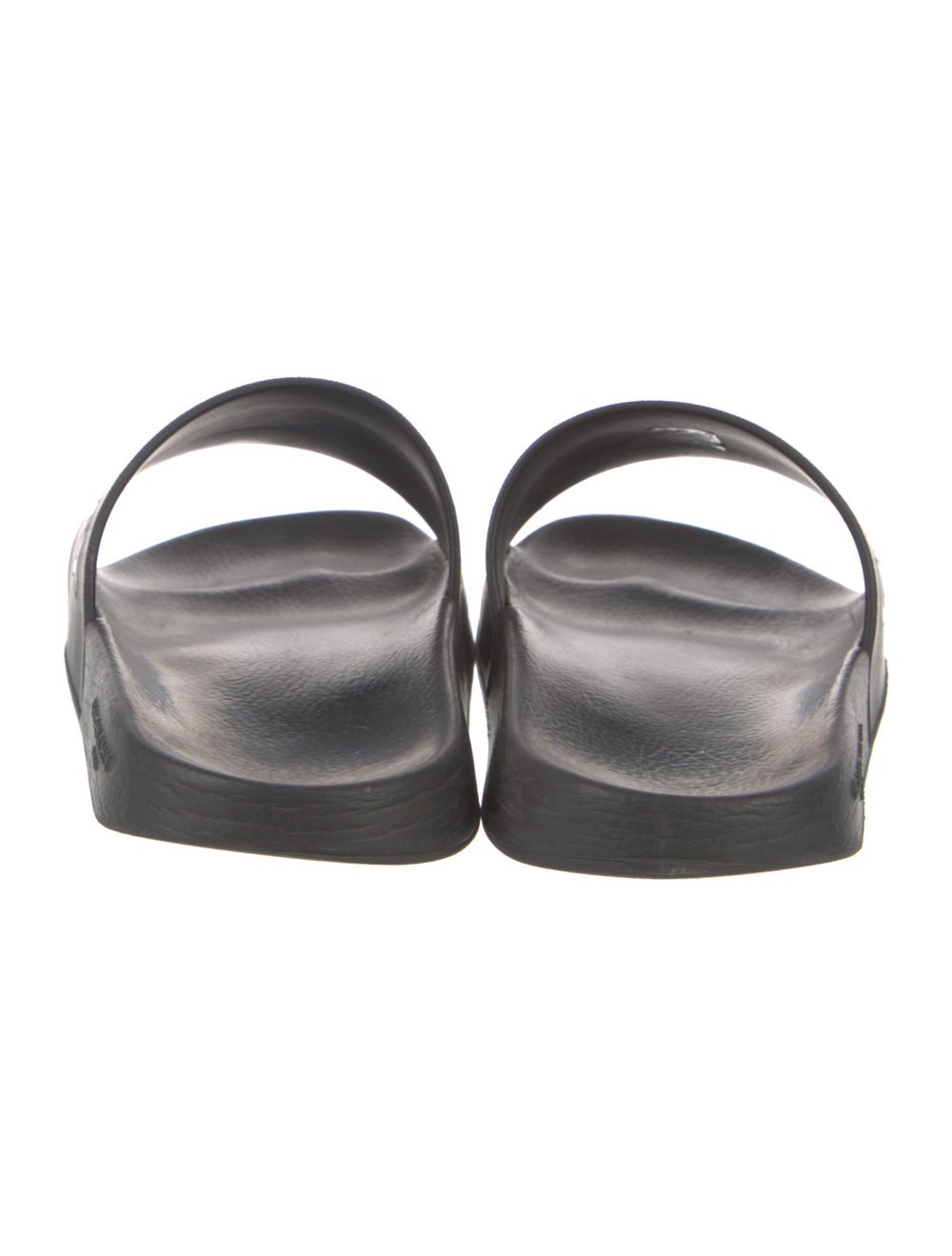 Givenchy Rubber Slides Black Graphic Print - image 4