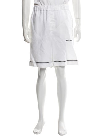 Givenchy Linen Jogger Shorts