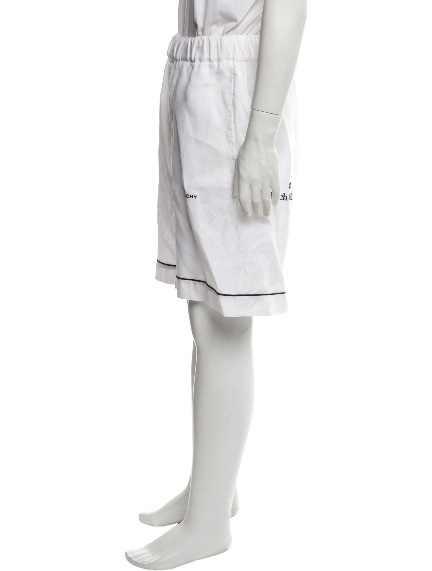 Givenchy Linen Jogger Shorts