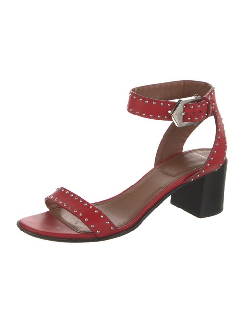 Givenchy Leather Studded Accents Sandals