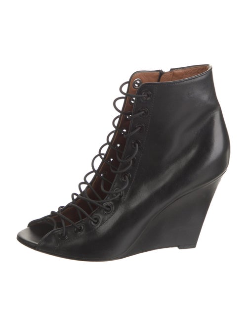Givenchy Leather Lace-Up Boots