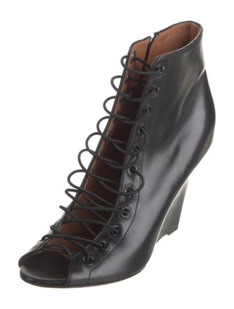 Givenchy Leather Lace-Up Boots