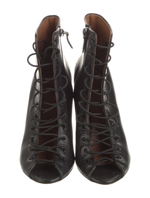 Givenchy Leather Lace-Up Boots