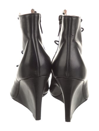 Givenchy Leather Lace-Up Boots