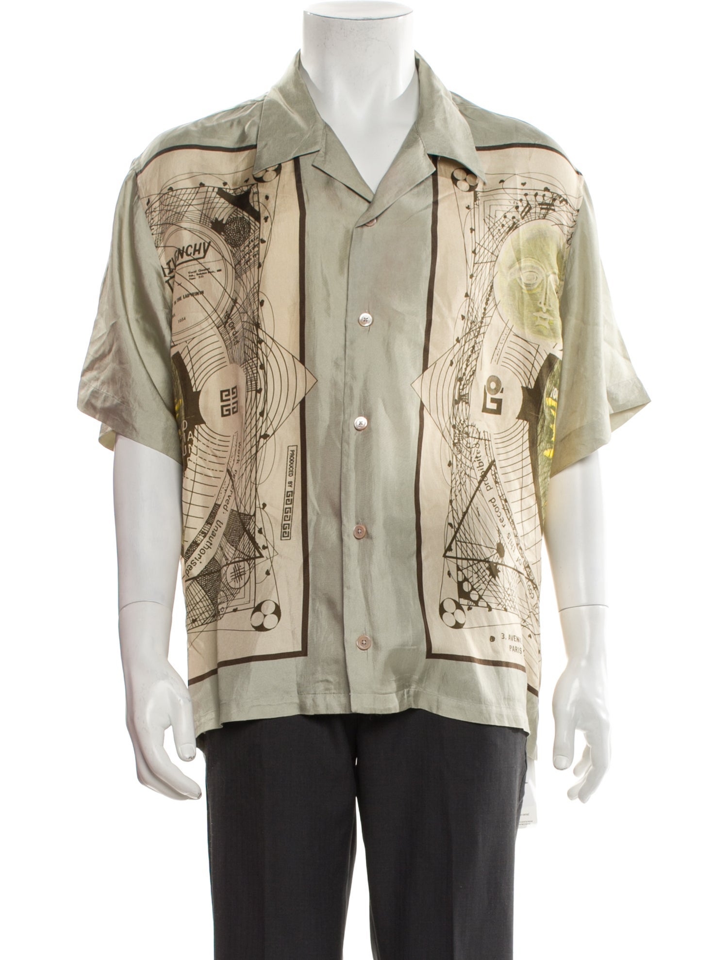 Givenchy Silk Printed Shirt