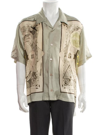 Givenchy Silk Printed Shirt