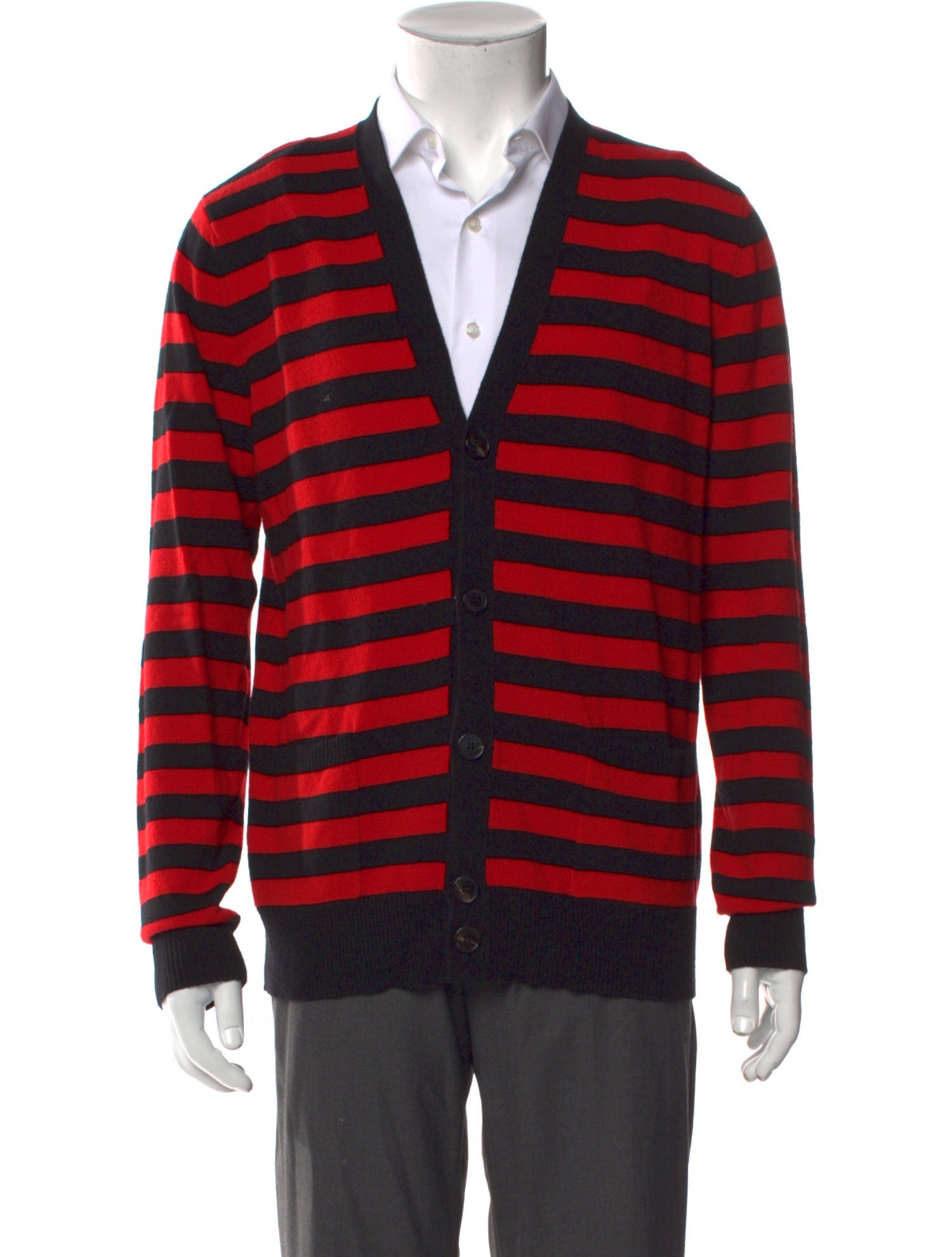 Givenchy Wool Striped Cardigan