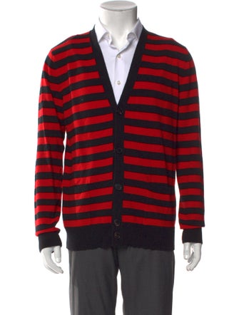 Givenchy Wool Striped Cardigan