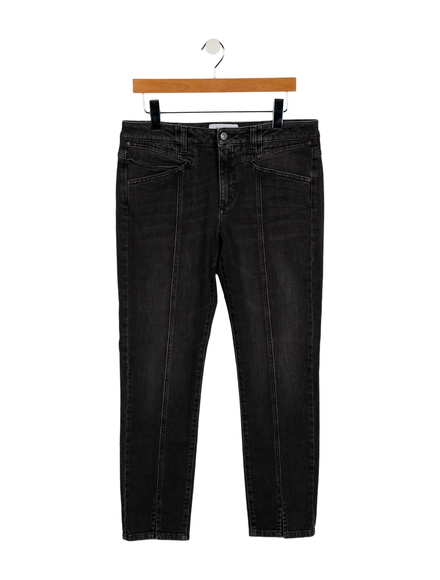 Givenchy Mid-Rise Straight Leg Jeans
