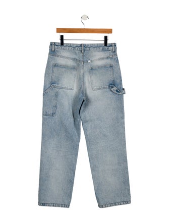 Givenchy High-Rise Wide Leg Jeans