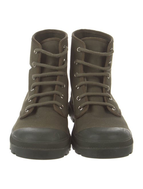 Givenchy Canvas Combat Boots