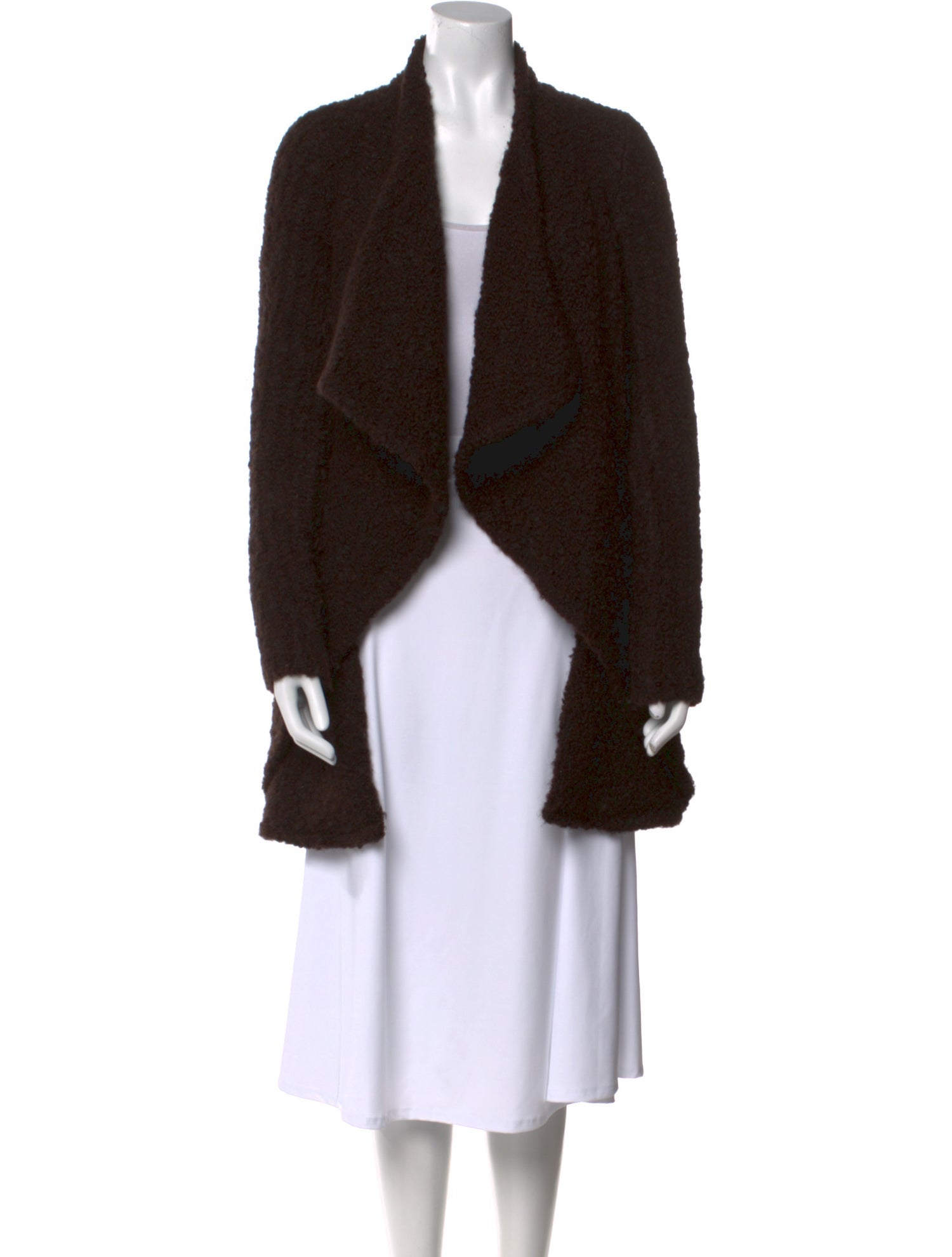 Givenchy Wool Open Front Sweater