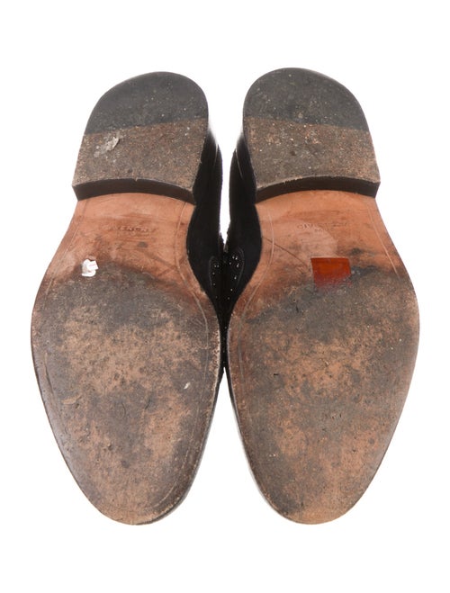 Givenchy Suede Studded Accents Combat Boots