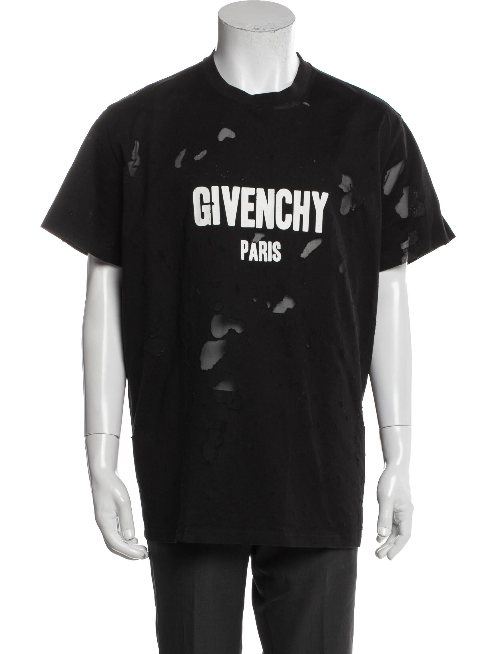 Givenchy Graphic Print Crew Neck T-Shirt