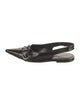 Givenchy Leather Slingback Flats