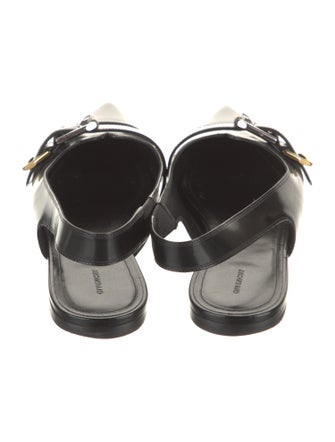 Givenchy Leather Slingback Flats
