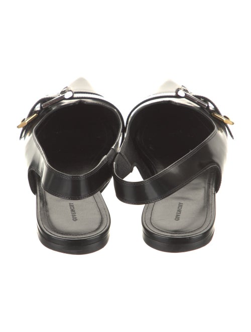 Givenchy Leather Slingback Flats