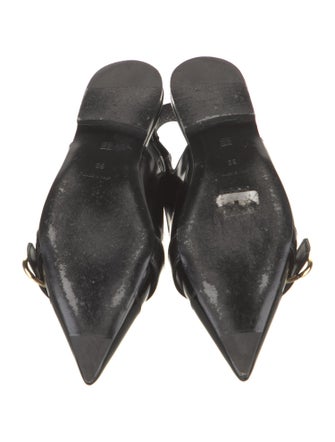 Givenchy Leather Slingback Flats
