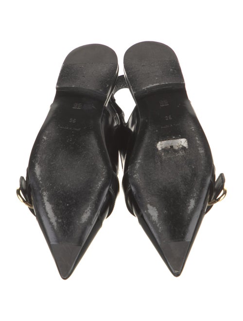 Givenchy Leather Slingback Flats