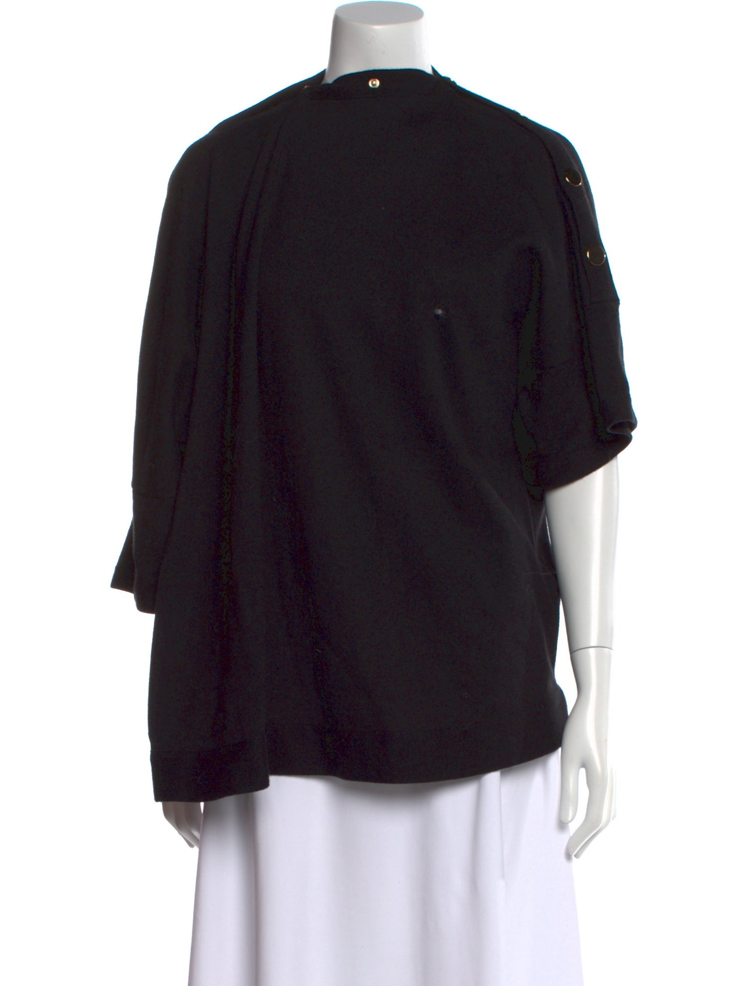 Givenchy Wool Mock Neck Sweater