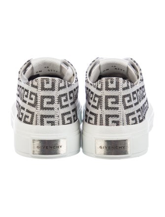 Givenchy Canvas Printed Sneakers