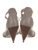 Givenchy Leather Colorblock Pattern Sandals