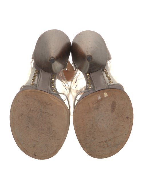 Givenchy Leather Colorblock Pattern Sandals