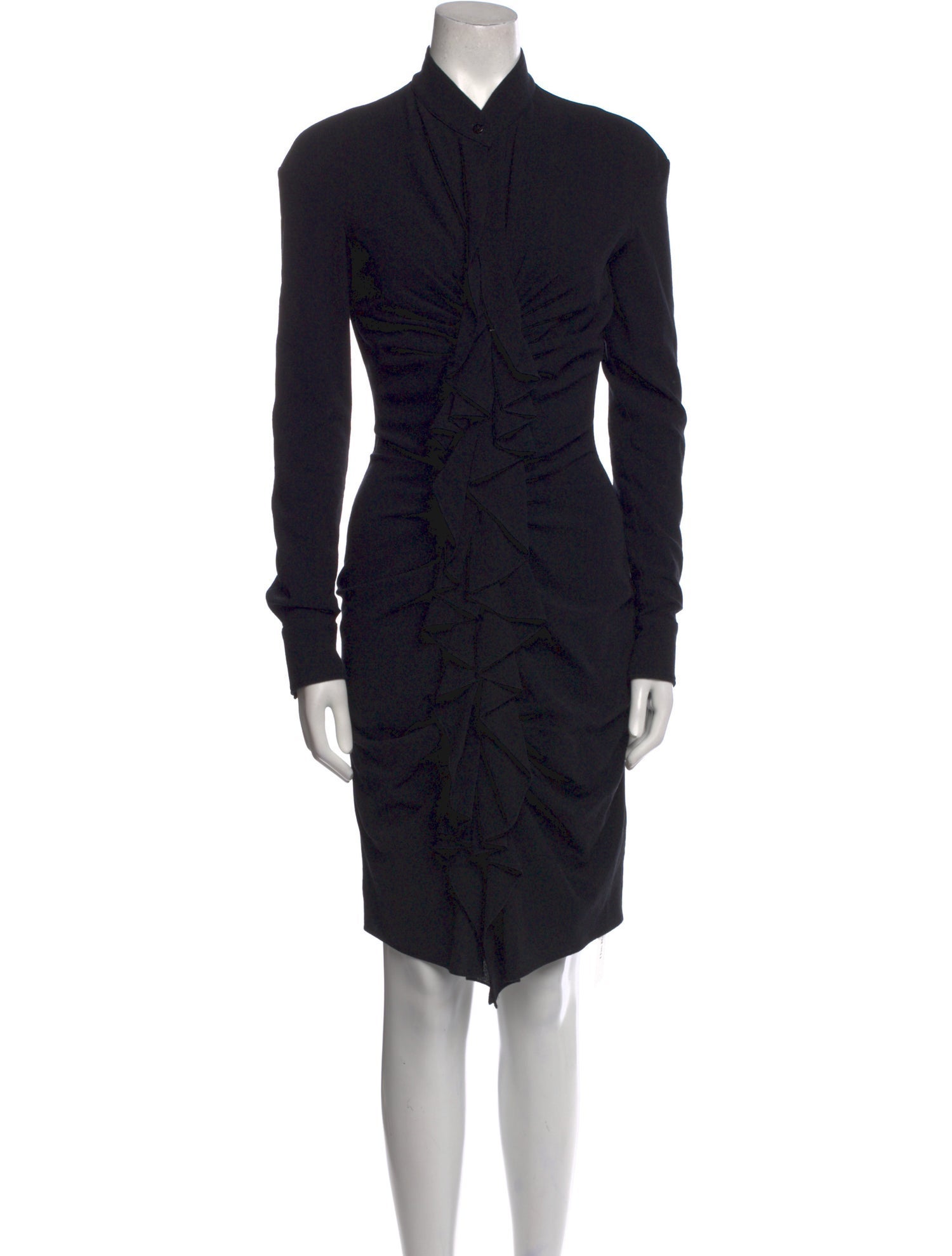 Givenchy Wool Knee-Length Dress