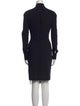 Givenchy Wool Knee-Length Dress