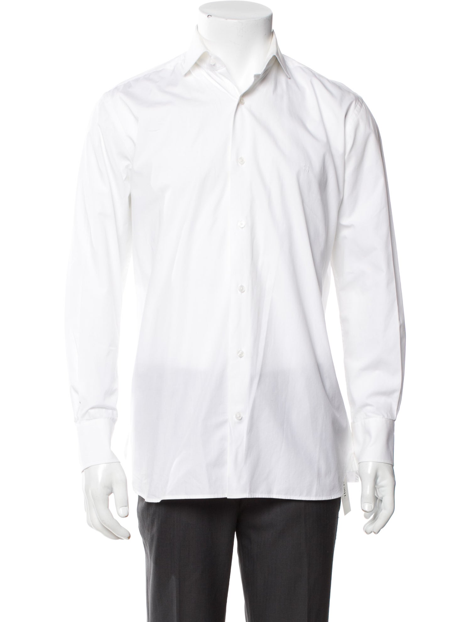 Givenchy Striped Long Sleeve Dress Shirt
