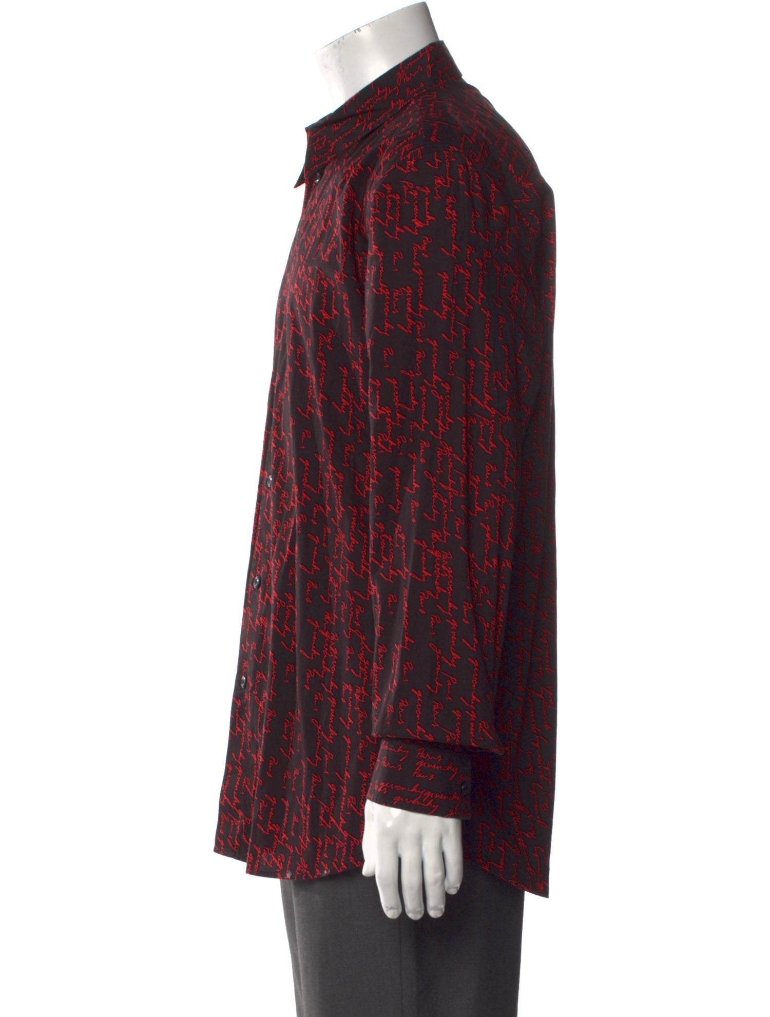 Givenchy Printed Long Sleeve Shirt