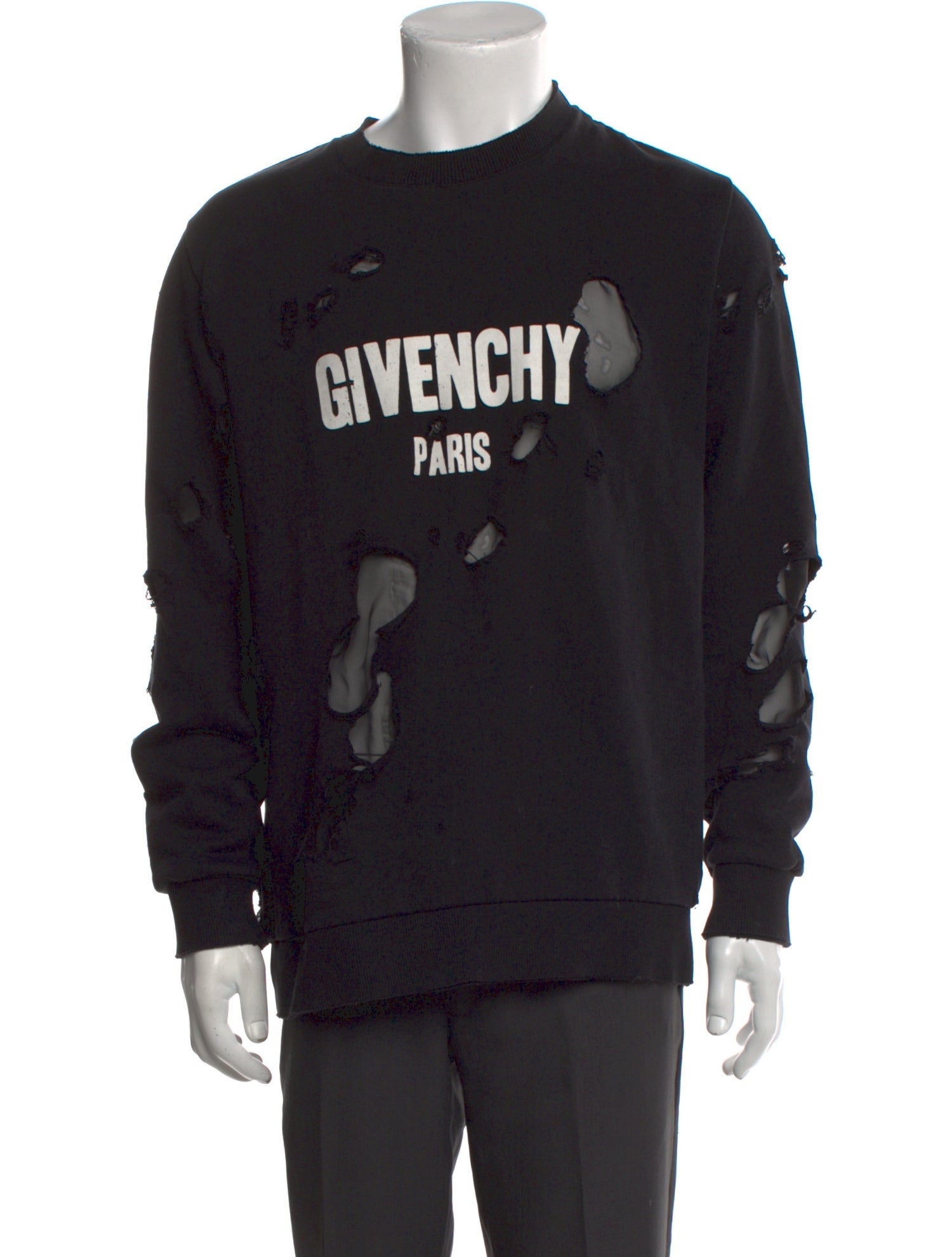 Givenchy Graphic Print Crew Neck Sweatshirt
