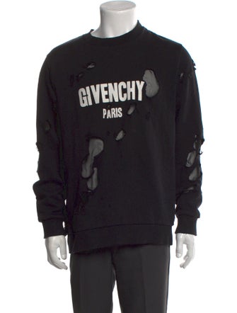 Givenchy Graphic Print Crew Neck Sweatshirt