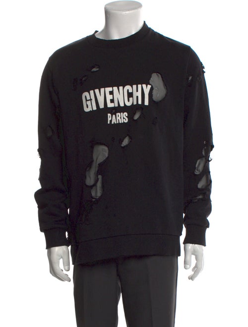 Givenchy Graphic Print Crew Neck Sweatshirt