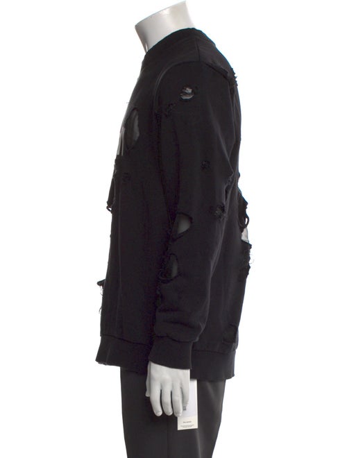 Givenchy Graphic Print Crew Neck Sweatshirt