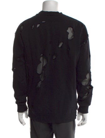Givenchy Graphic Print Crew Neck Sweatshirt