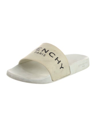 Givenchy Rubber Graphic Print Slides