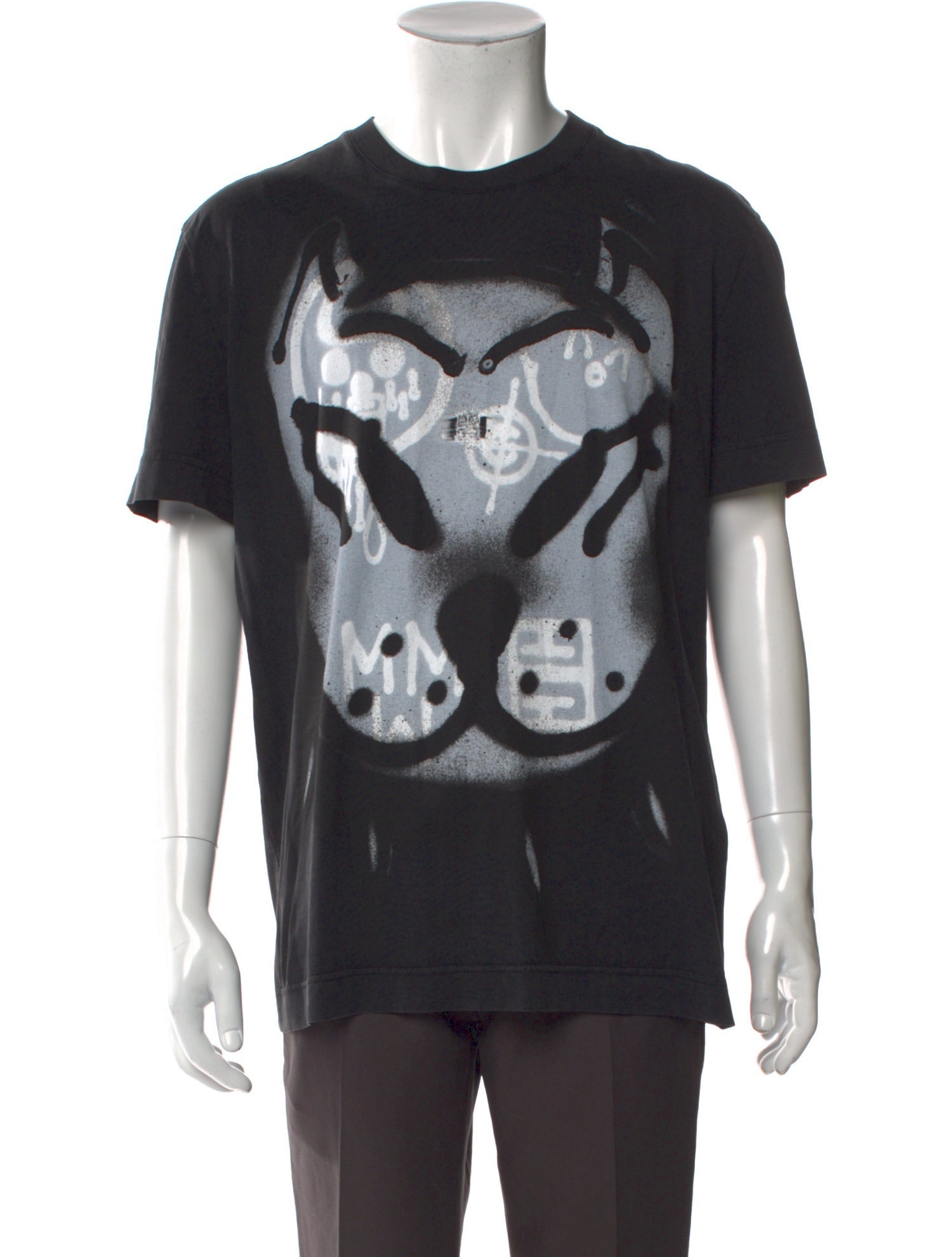 Givenchy Graphic Print Crew Neck T-Shirt