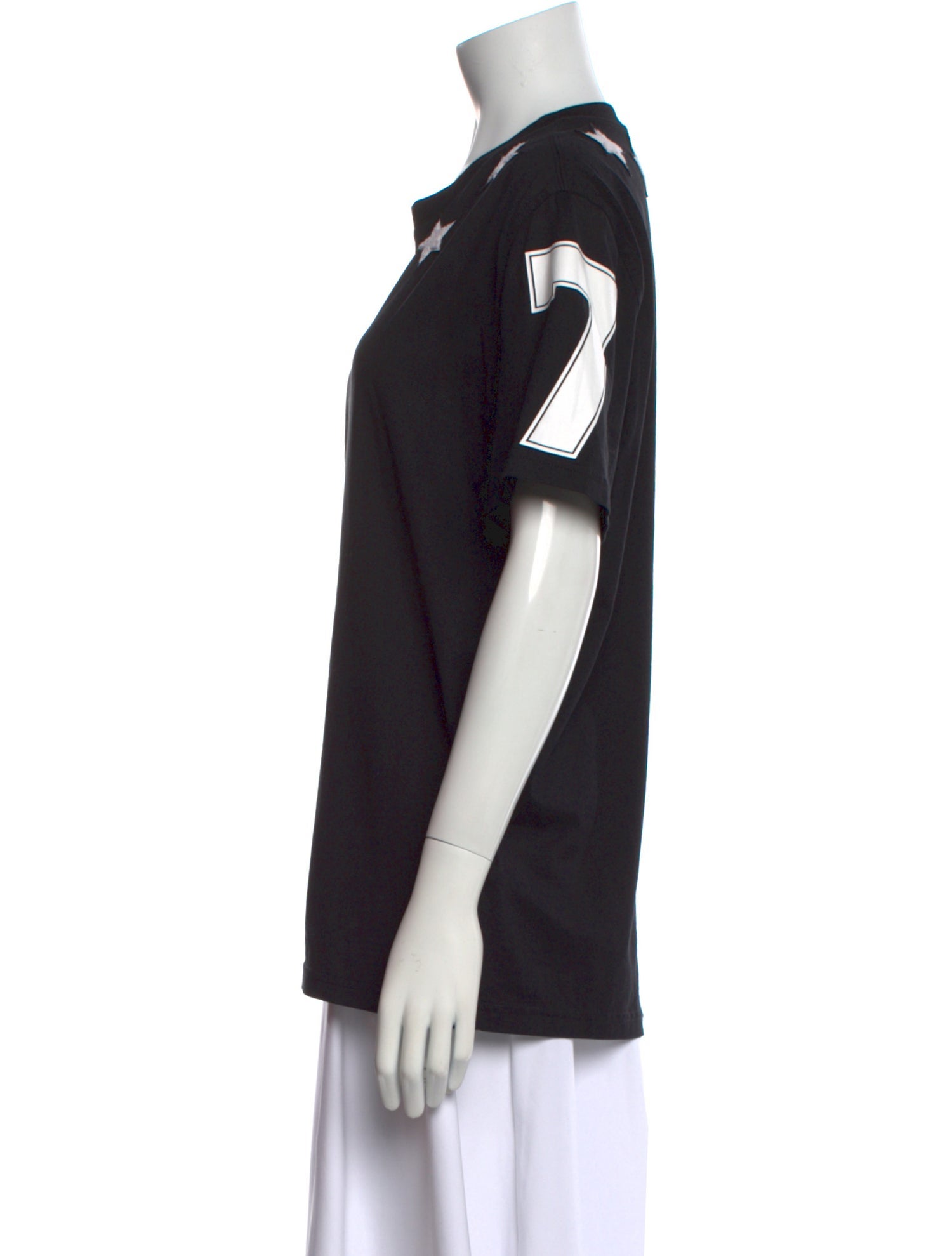 Givenchy Graphic Print Crew Neck T-Shirt