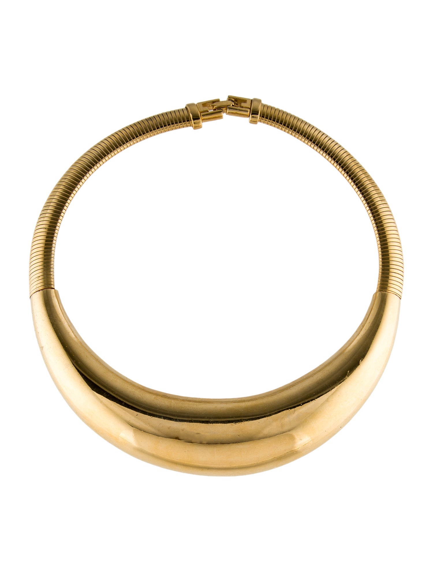 Givenchy Tubogas Chain Collar Necklace