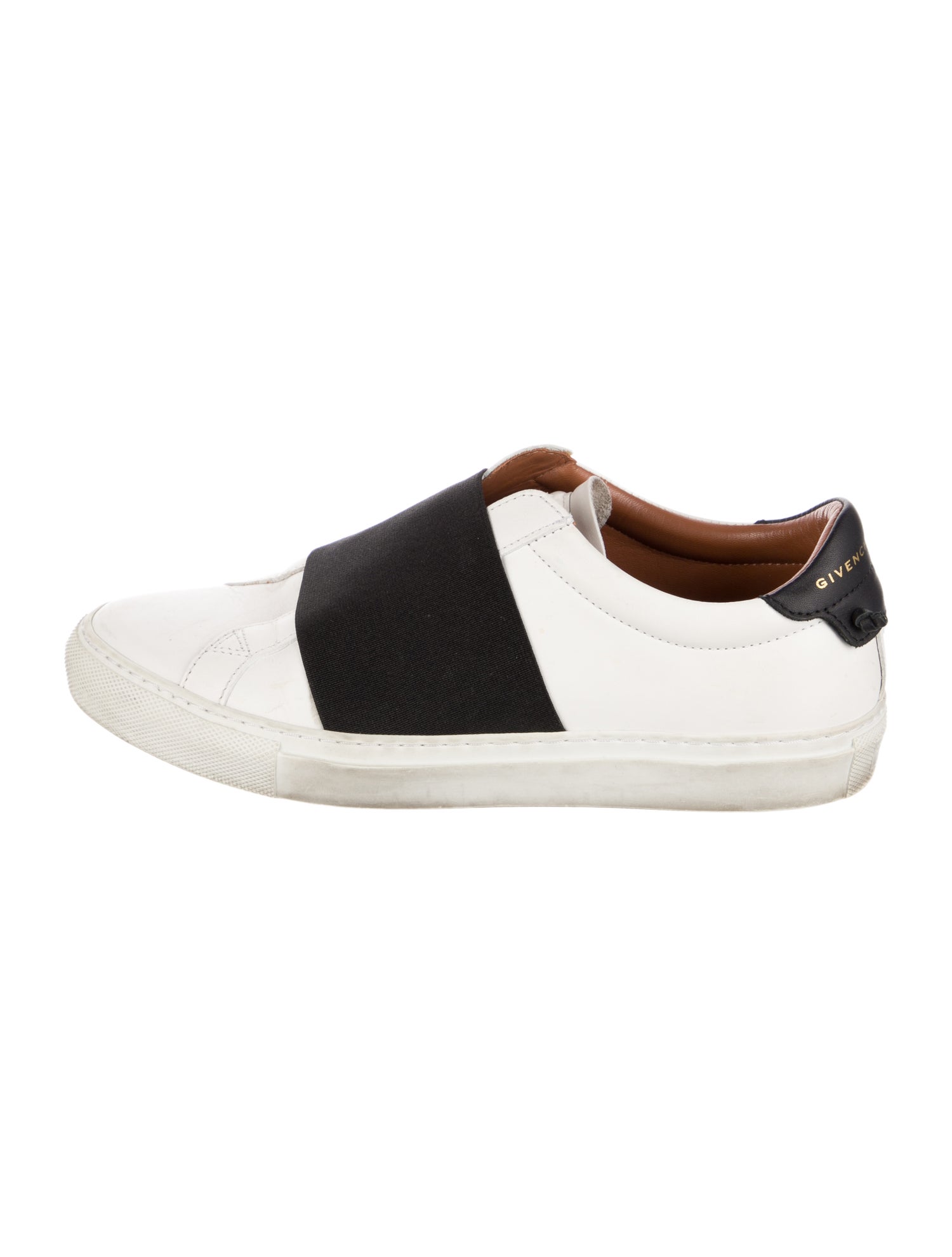 Givenchy Leather Colorblock Pattern Sneakers