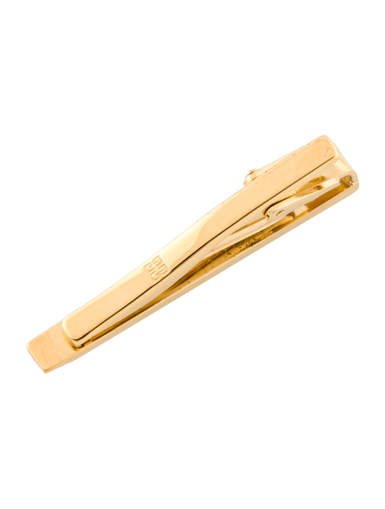Givenchy Two-Tone Signature Tie Clip